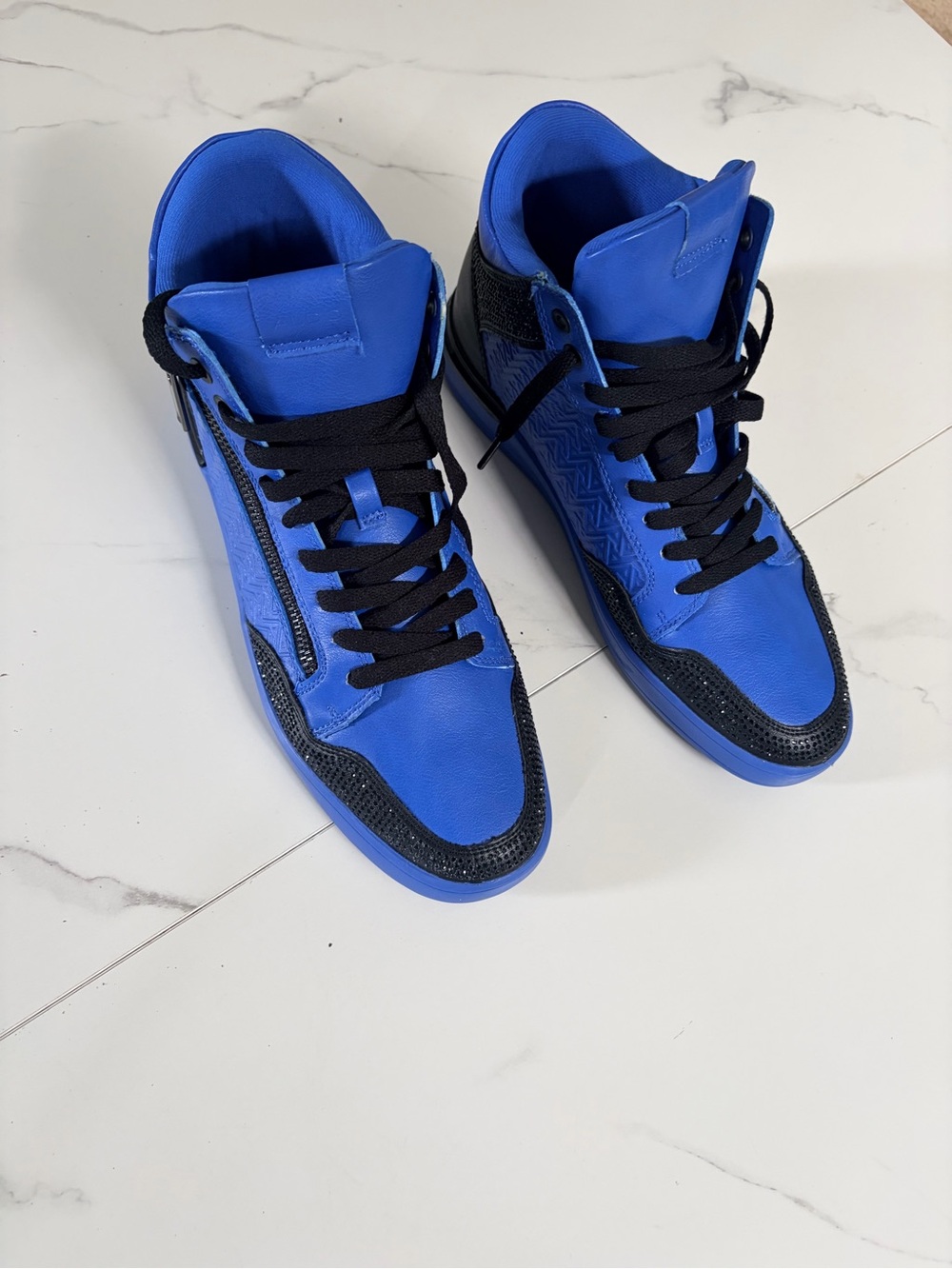 Aldo Sauerbergg High-Top Mid-Luxury Designer Sneakers Size 9